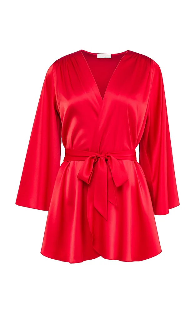 Angel Stretch-Silk Robe