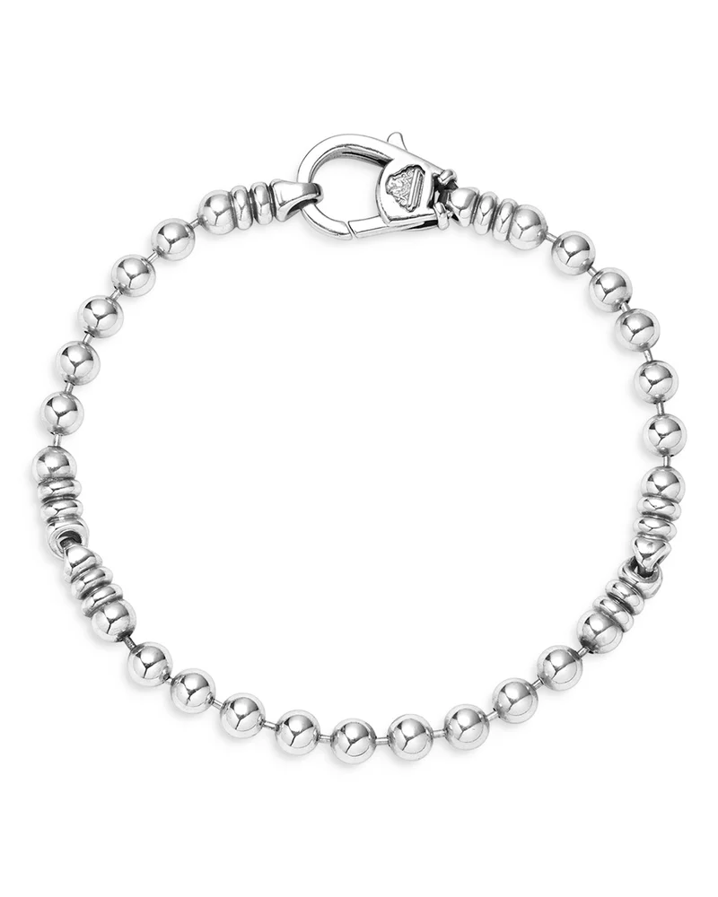 Sterling Silver Anthem Ball Chain Bracelet