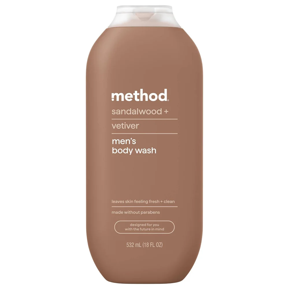 Men's Body Wash Sandalwood + Vetiver