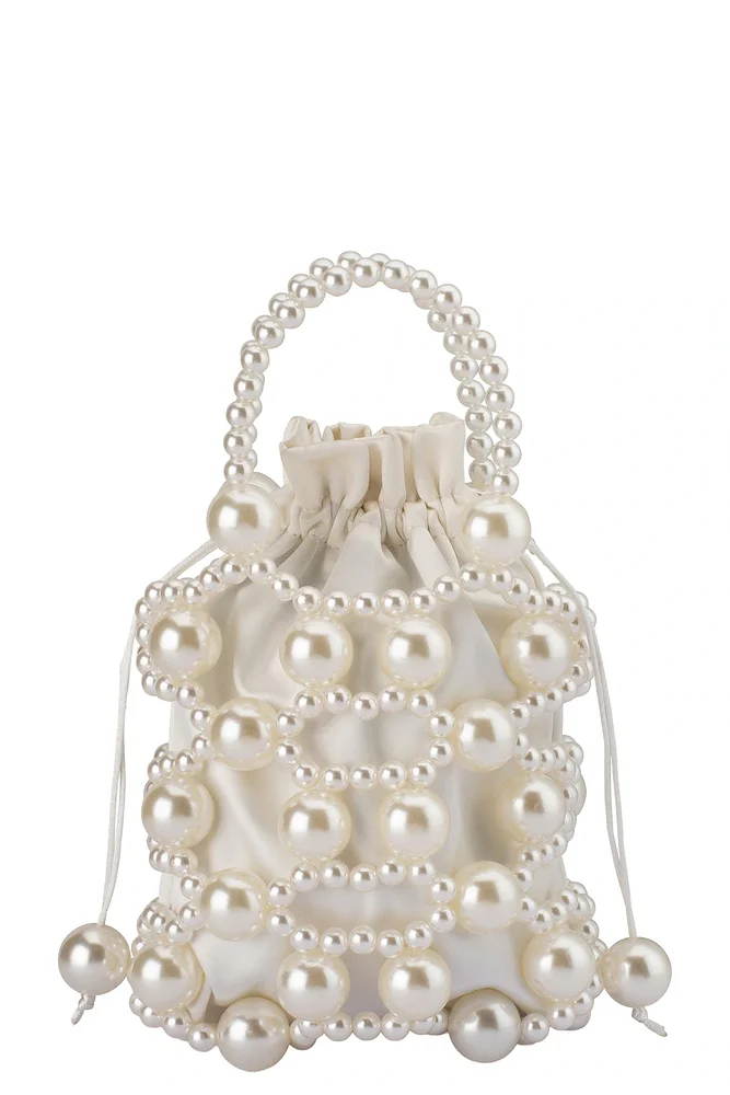 Sammy Beaded Cage Bag