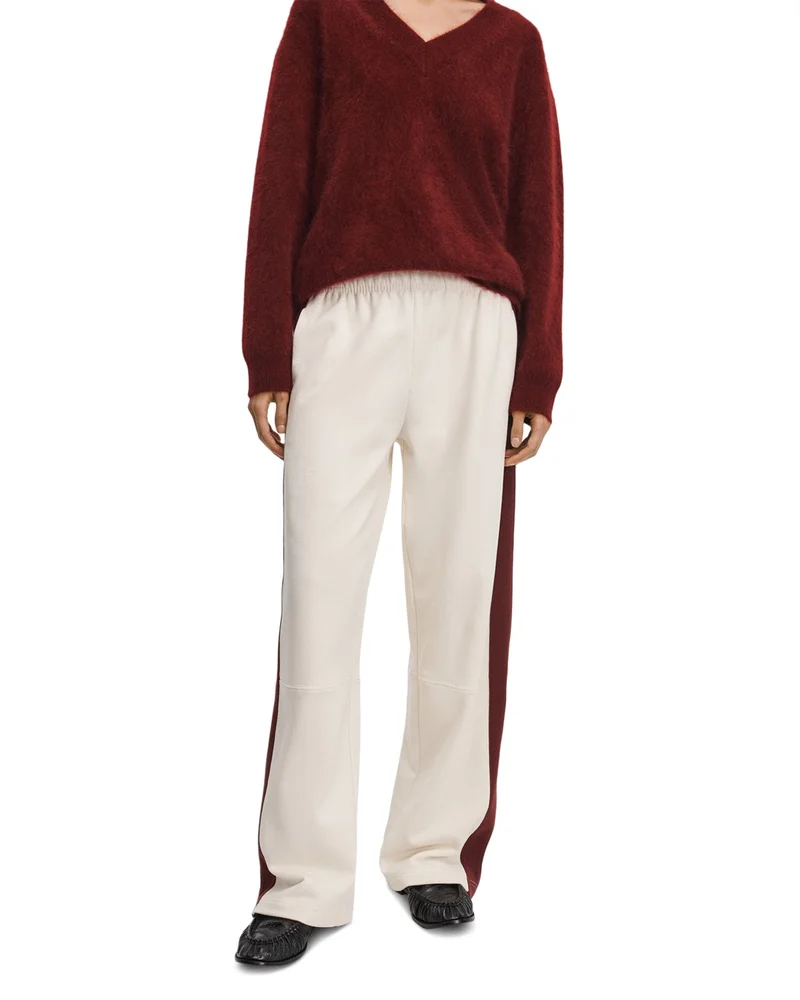The Everyday Terry Cotton Seamed Track Pants