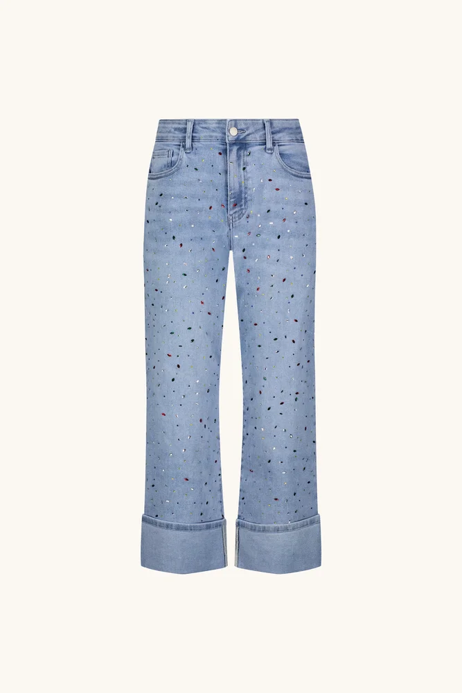 Ren Cropped Cuff Jean