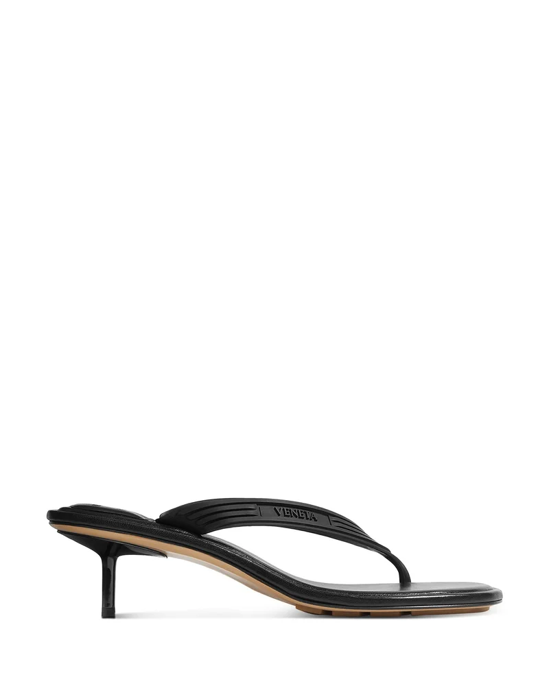 Sampieri Kitten Heel Thong Sandals