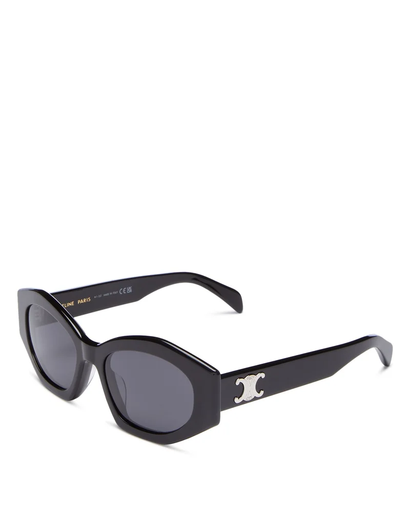 Triomphe Cat Eye Sunglasses, 55mm