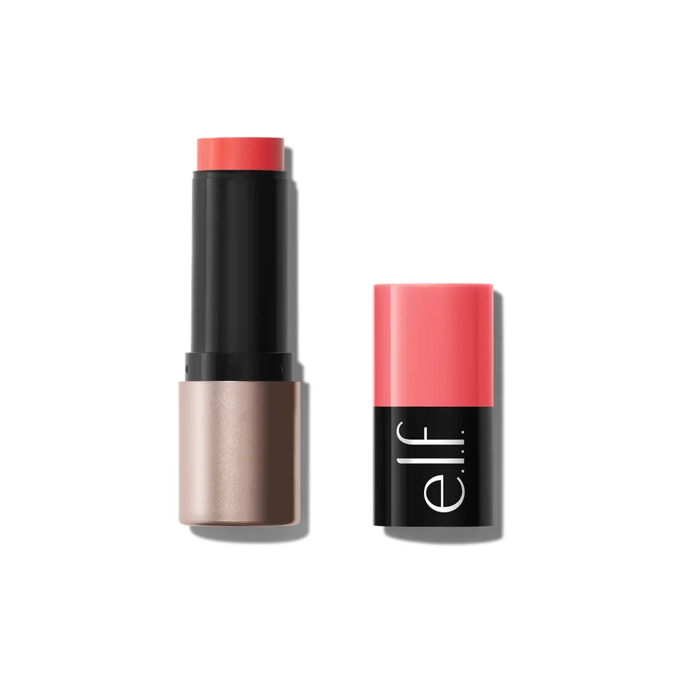 Soft Glam Cream Blush Stick in Melon-Drama - peachy coral