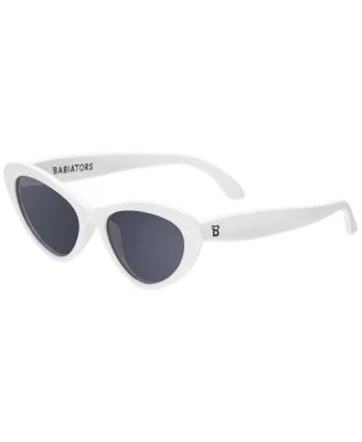 Wicked White Cat-Eye Sunglasses