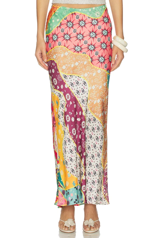 Pastel Morocco Dorris Skirt