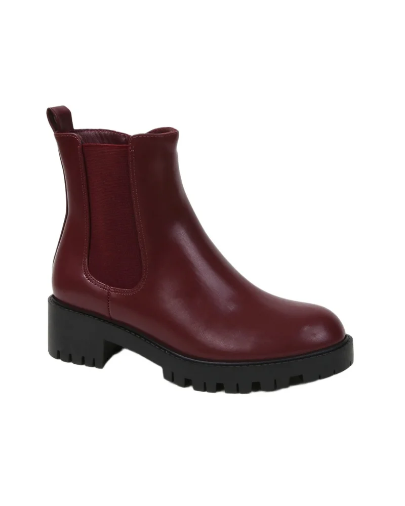 Kaya Lug Sole Chelsea Booties
