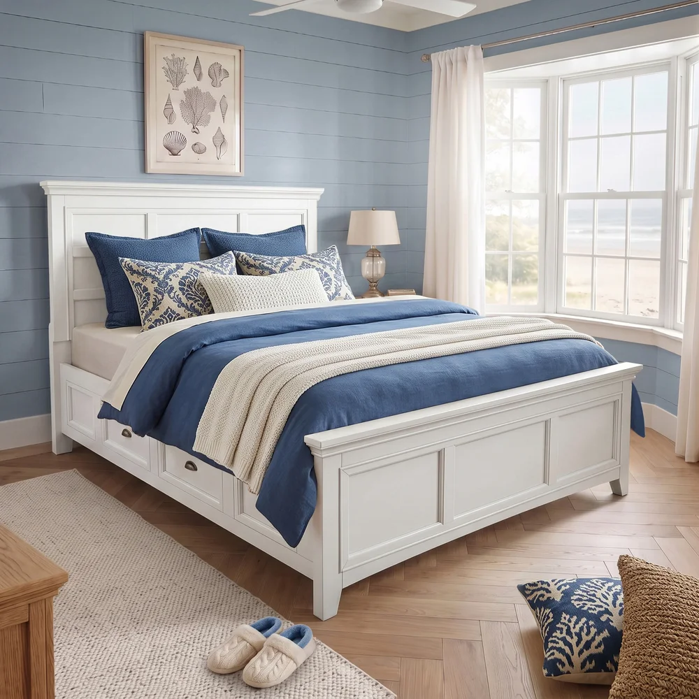 Genesha Storage Platform Bed