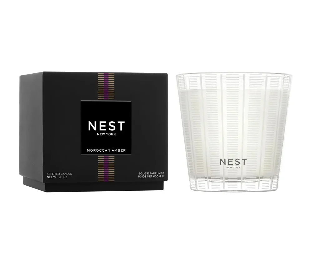 Moroccan Amber 3-Wick Candle