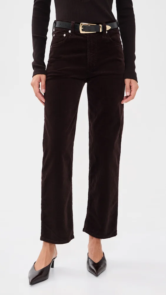 Palma Corduroy Straight Pants