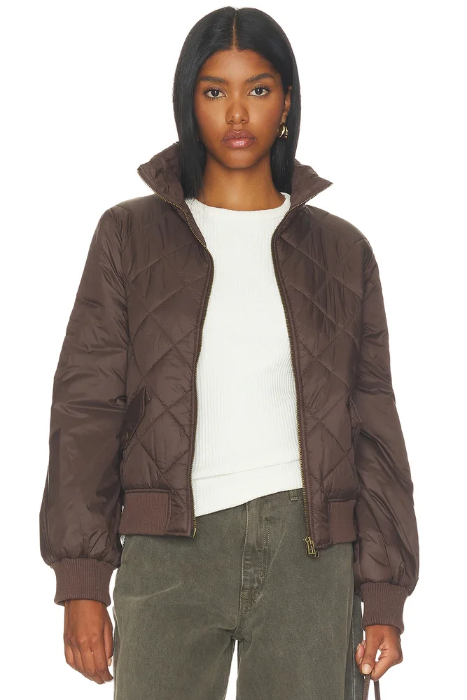Leni Mock Neck Jacket