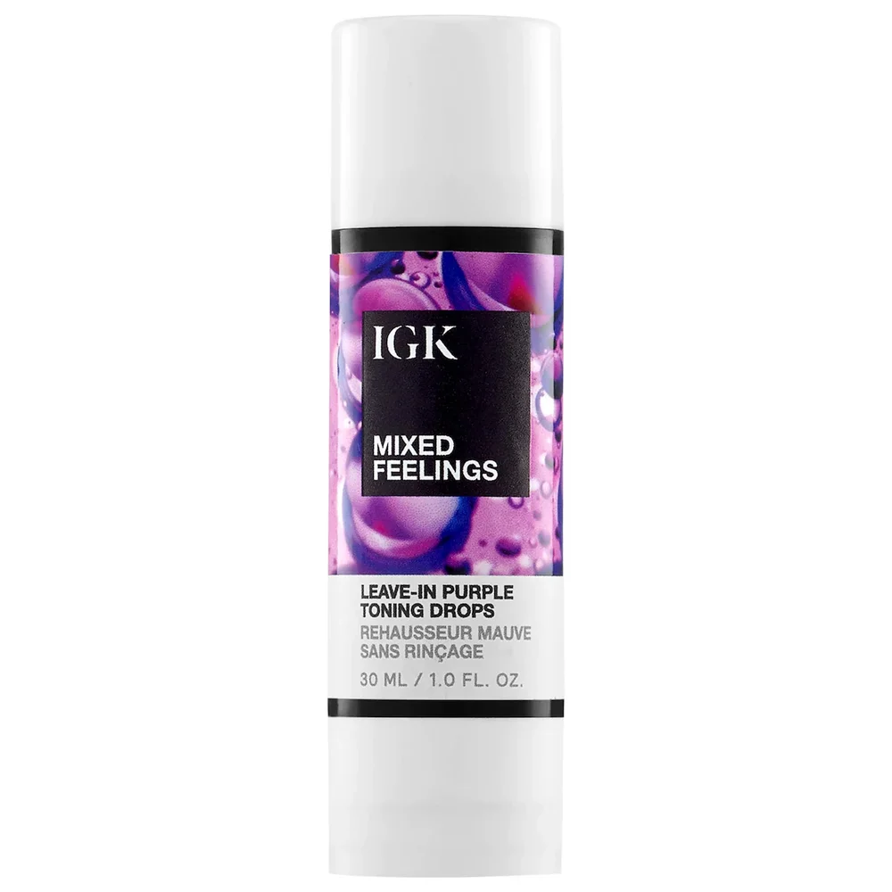 Mixed Feelings Purple Leave-In Blonde Toning Drops