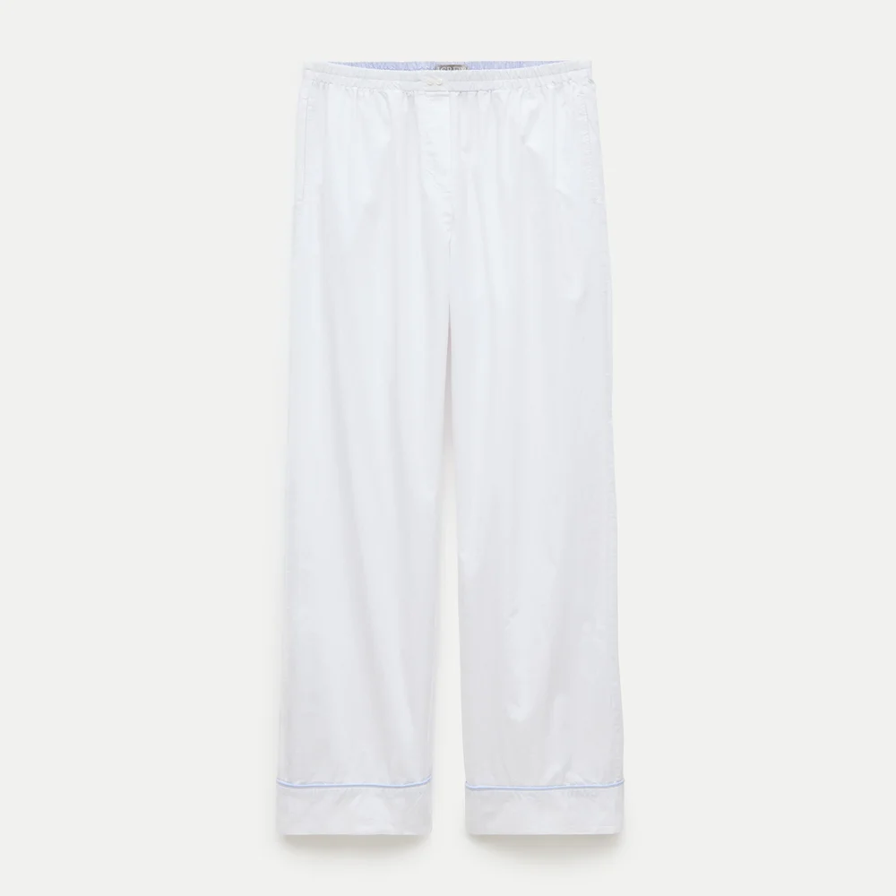 Classic pajama pant in end-on-end cotton