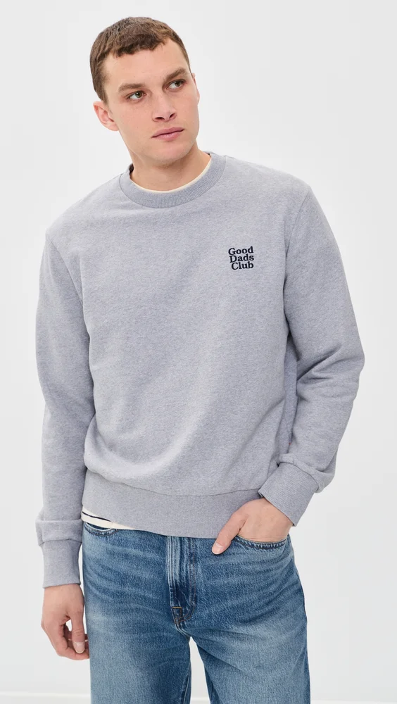 Good Dads Club Embroidered Sweatshirt