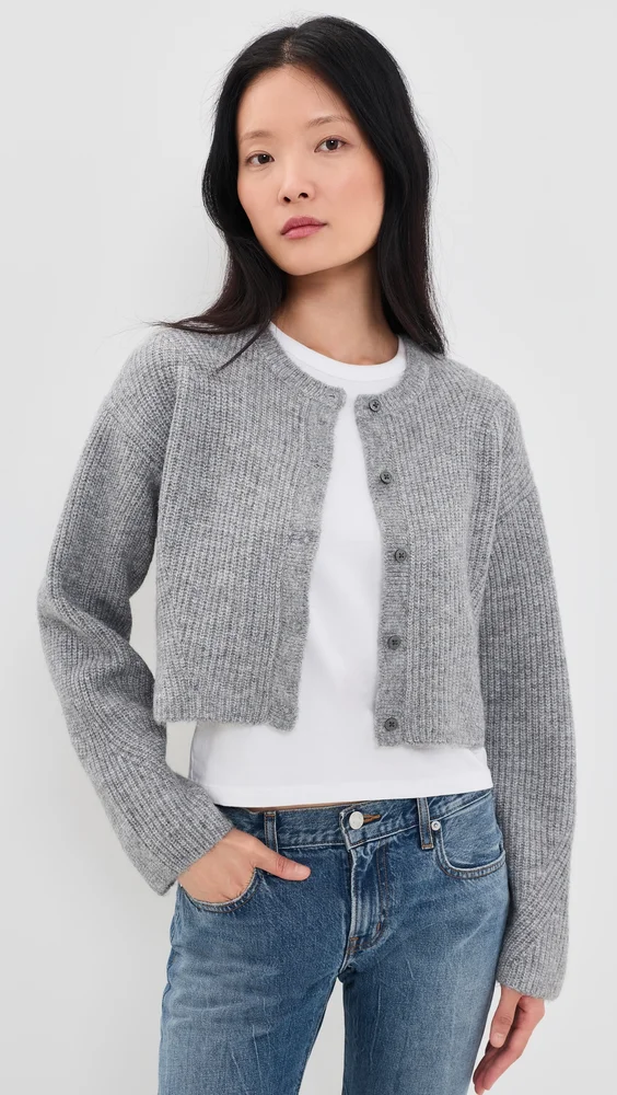 The Shrunken Cable Cardigan