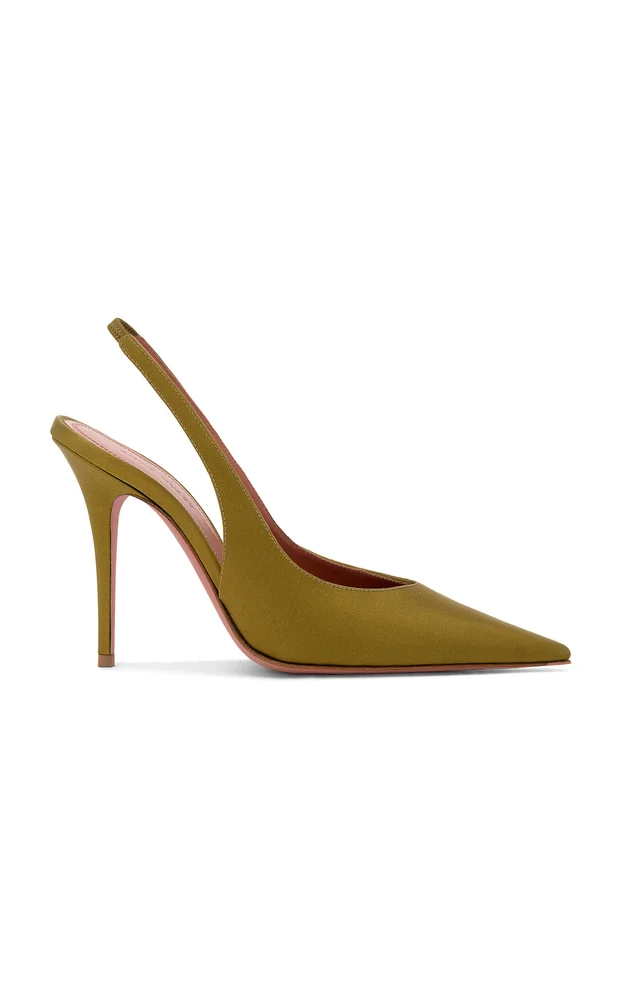 Anok Satin Slingback Pumps