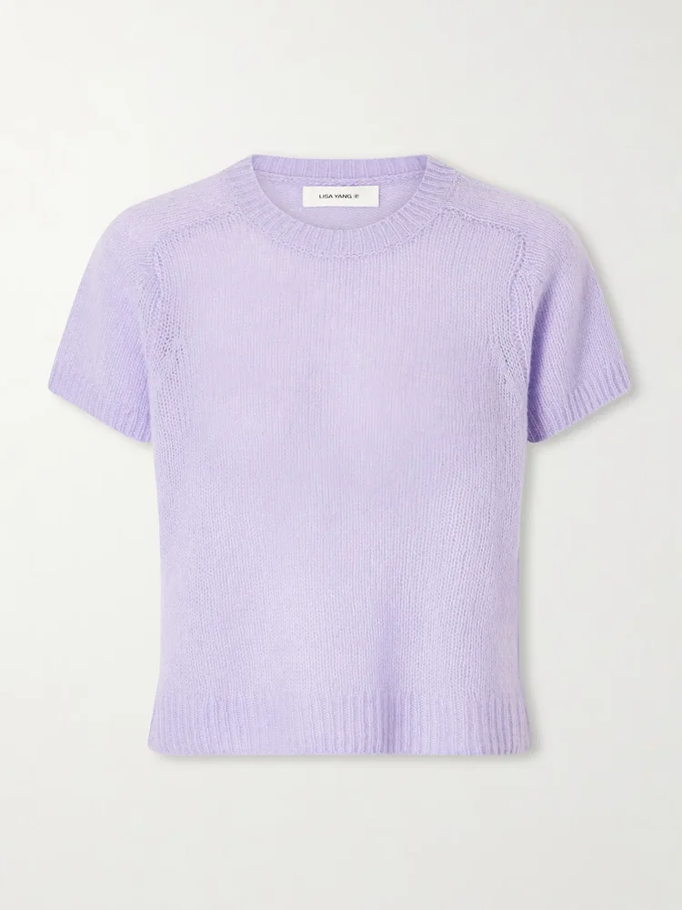 Siona cashmere and silk T-shirt
