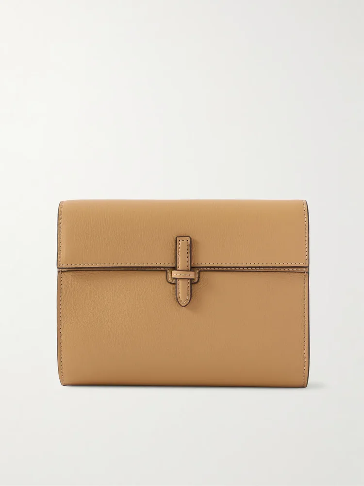 Leather clutch