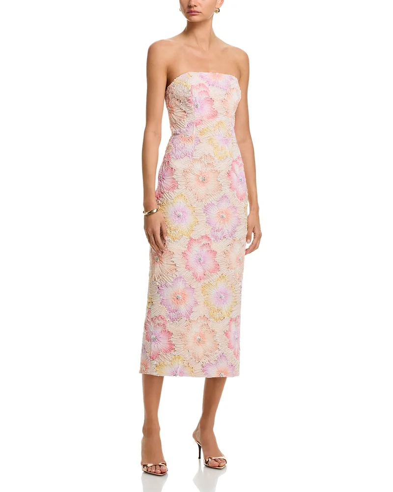 Kait Floral Embroidered Dress