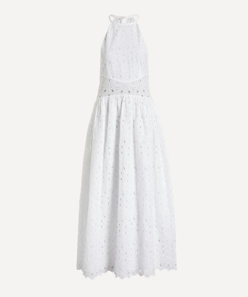 Paisley Eyelet Dress