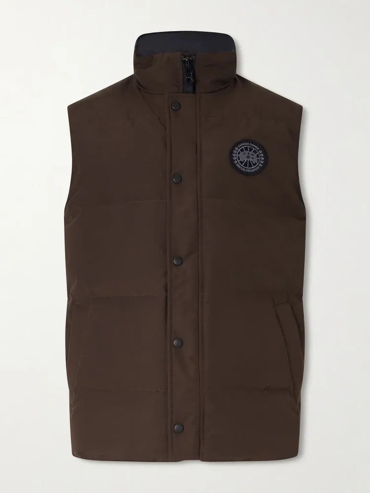 Black Label Garson Quilted Shell Down Gilet