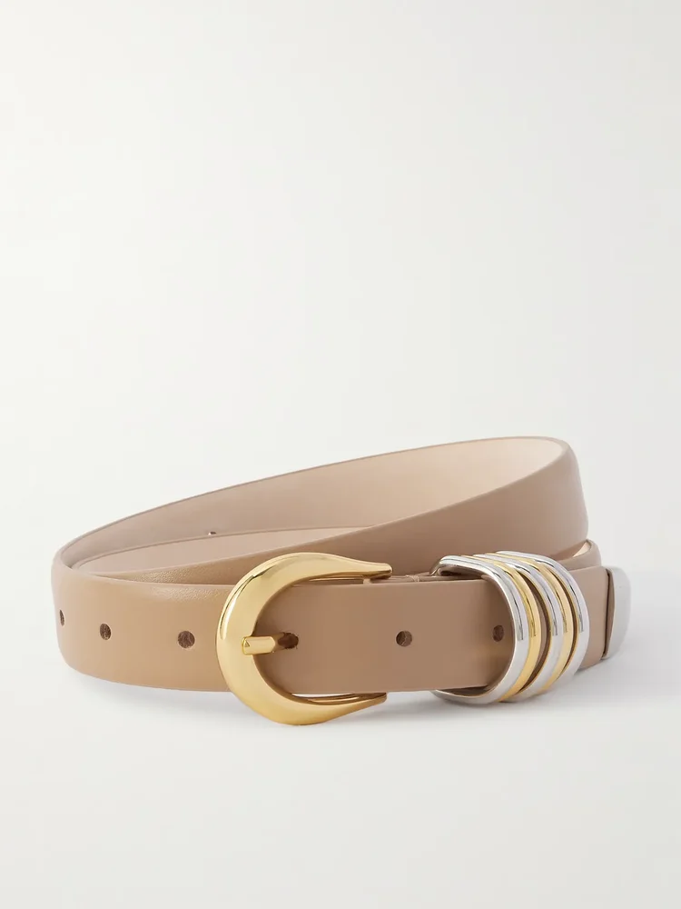 hollyhock leather belt