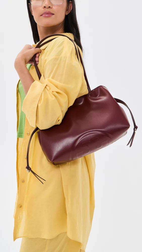 Ella Recycled Drawstring Small Tote Bag