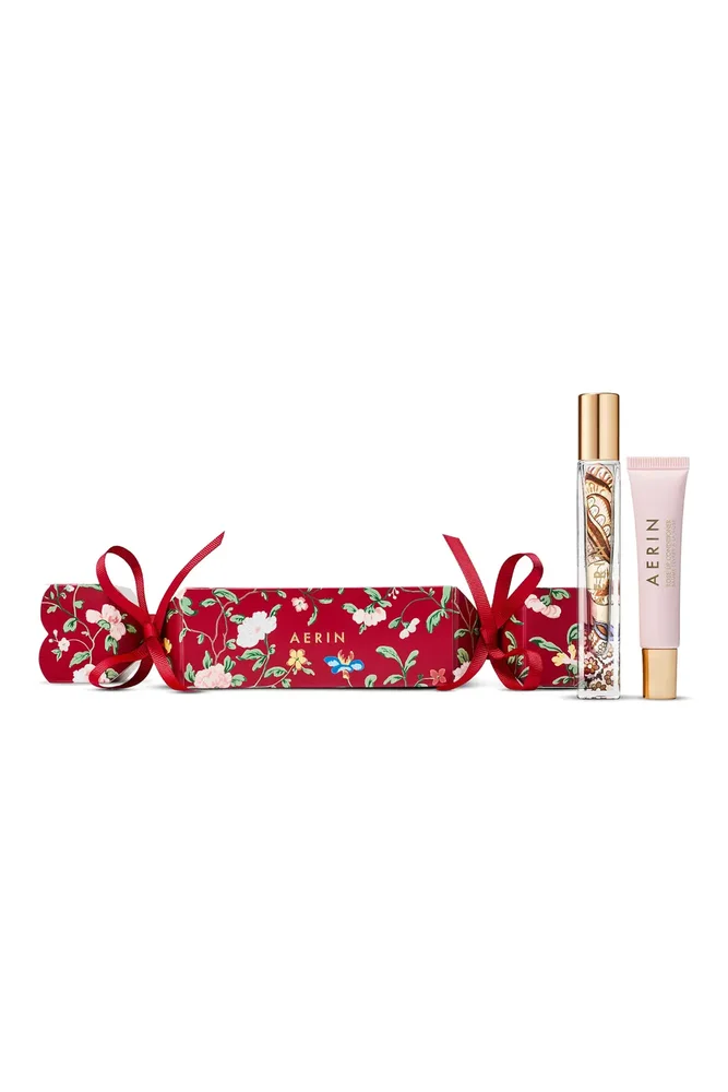 Fragrance & Lip Conditioner Holiday Cracker Gift Set
