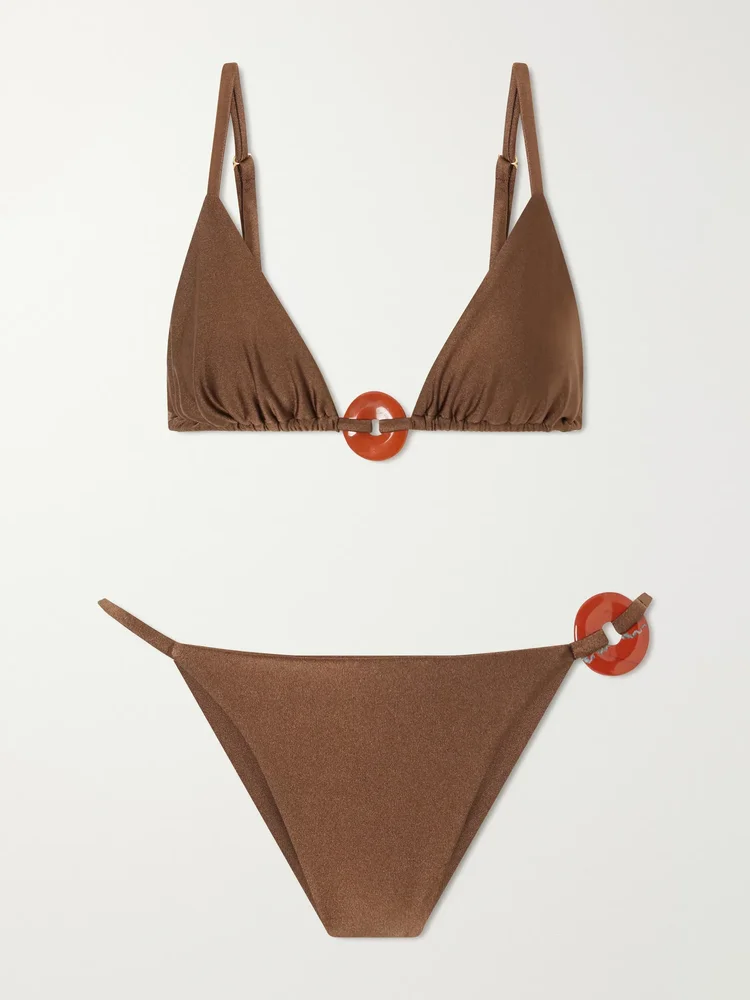 Embelished bikini