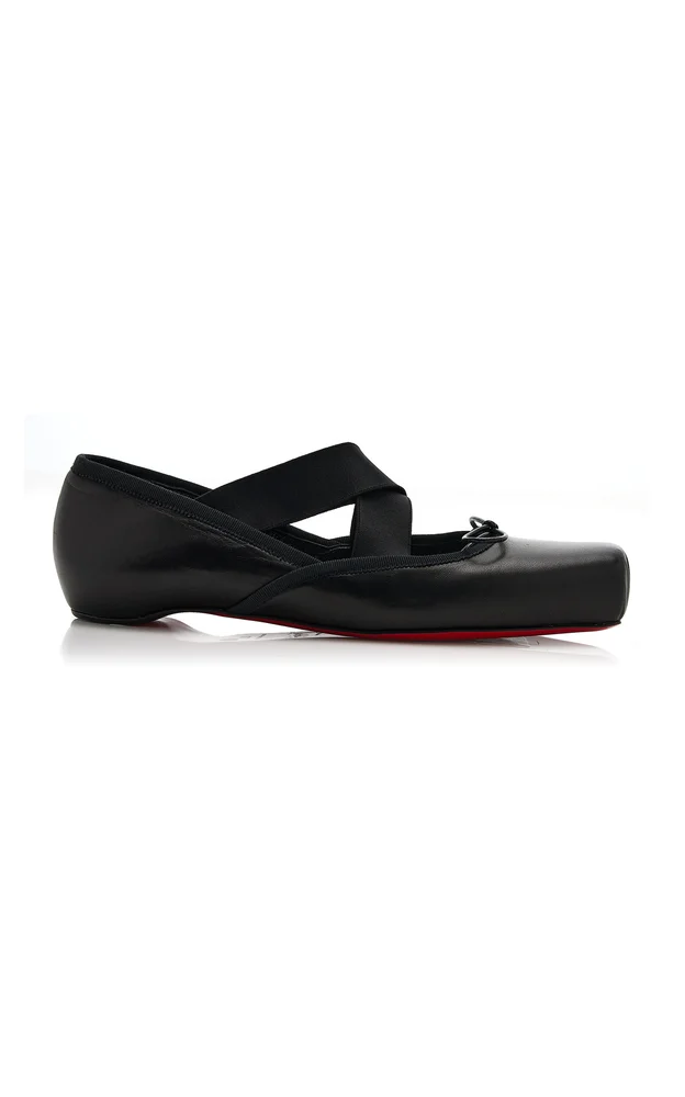 Cassiasticina Leather Ballet Flats
