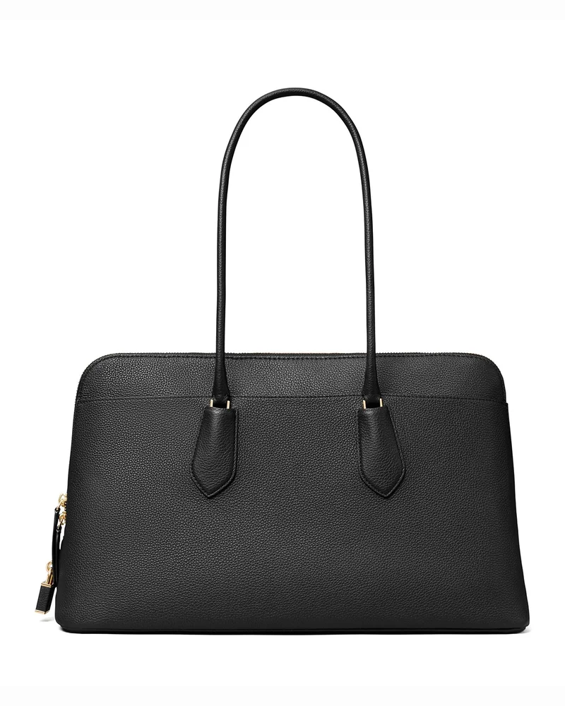 Lock Leather Satchel