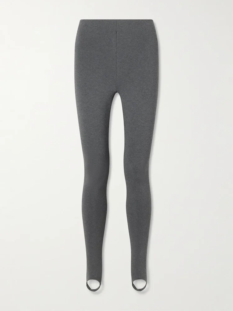Soreena elasticated jersey leggings