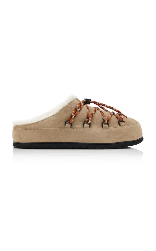 Shearling Mules