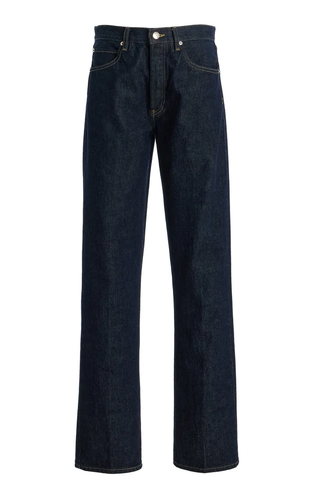 The Vertical Rigid High-Rise Straight-Leg Jeans