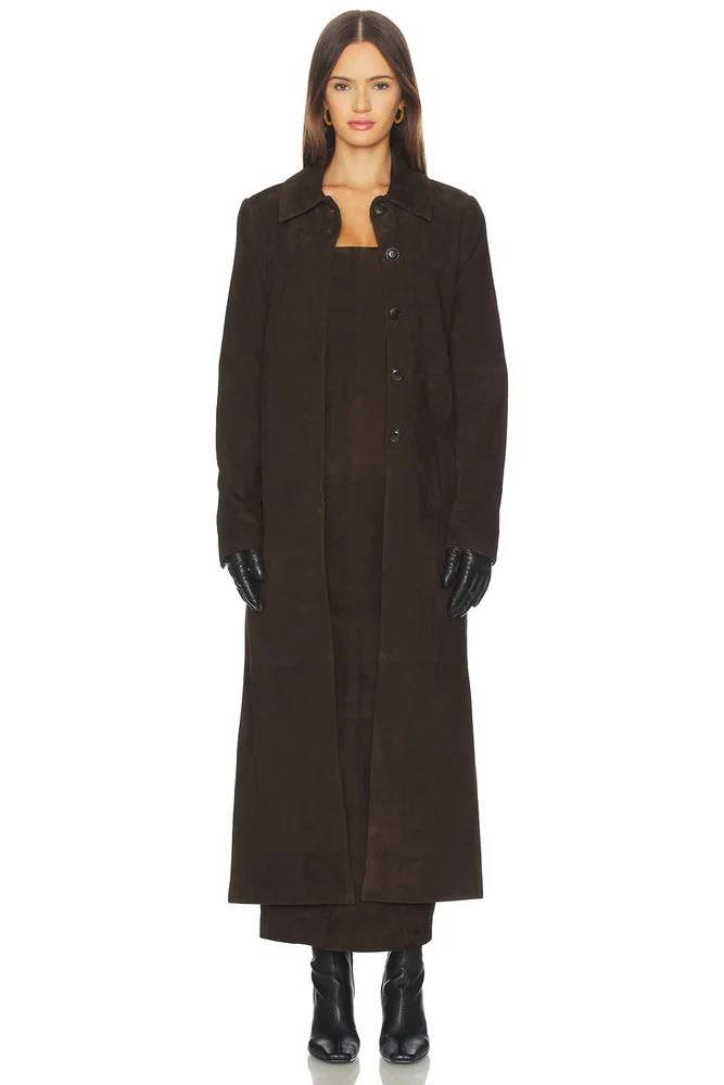 Bruno Suede Coat