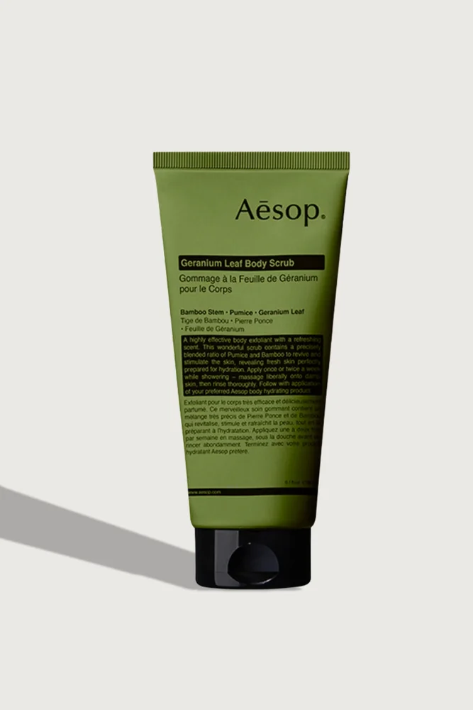Geranium Leaf Body Scrub 180 mL