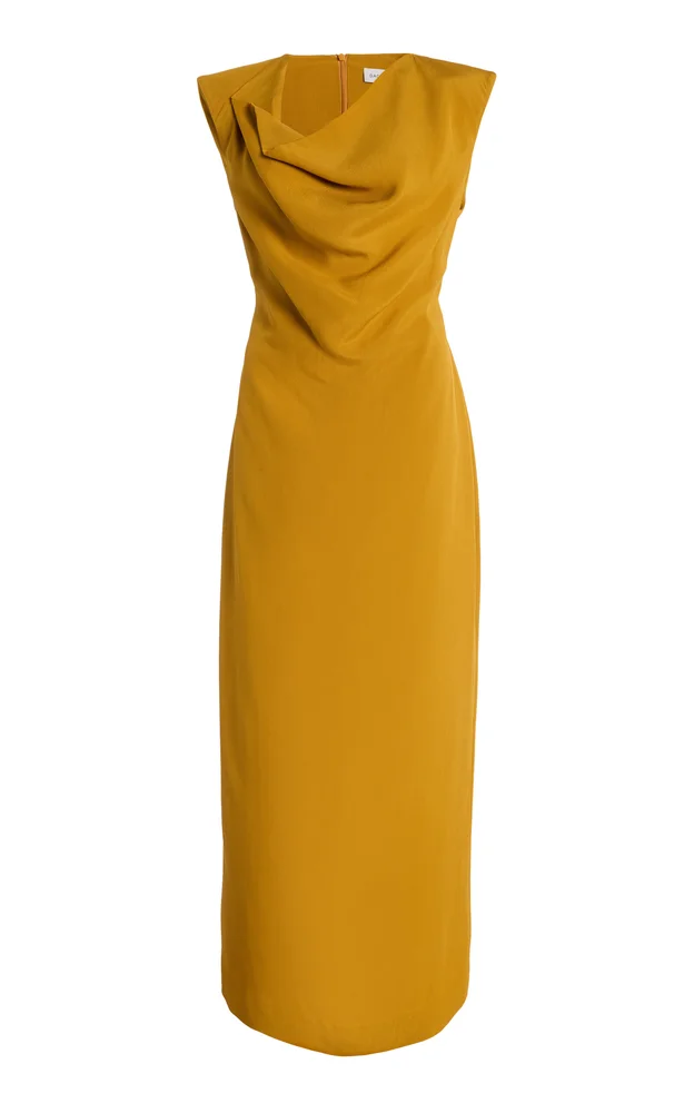 Draped Maxi Dress