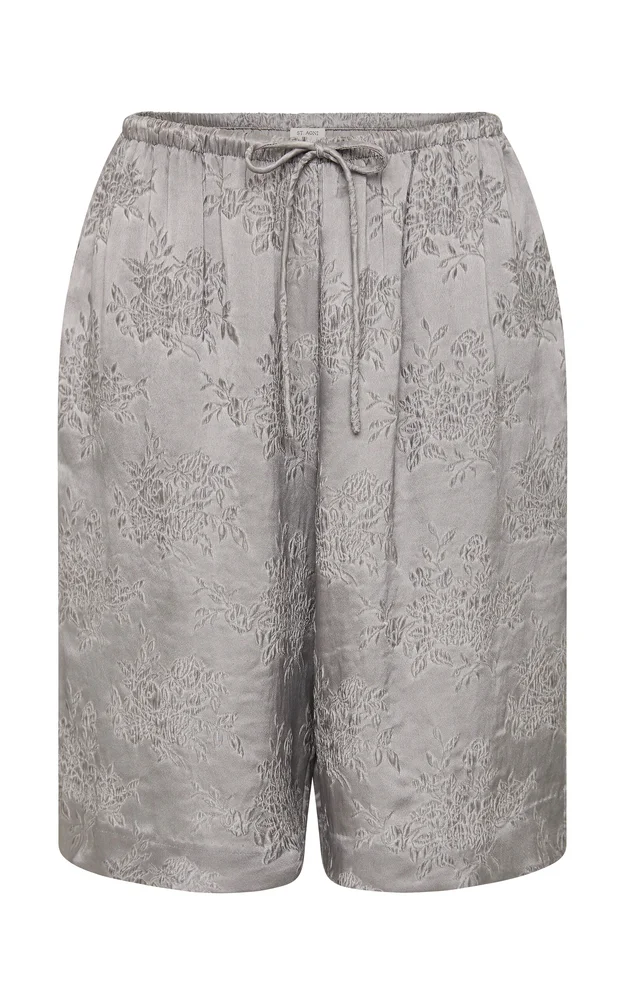 Nouveau Jacquard Silk-Blend Shorts