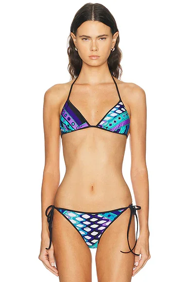 Lycra Triangle Bikini Top