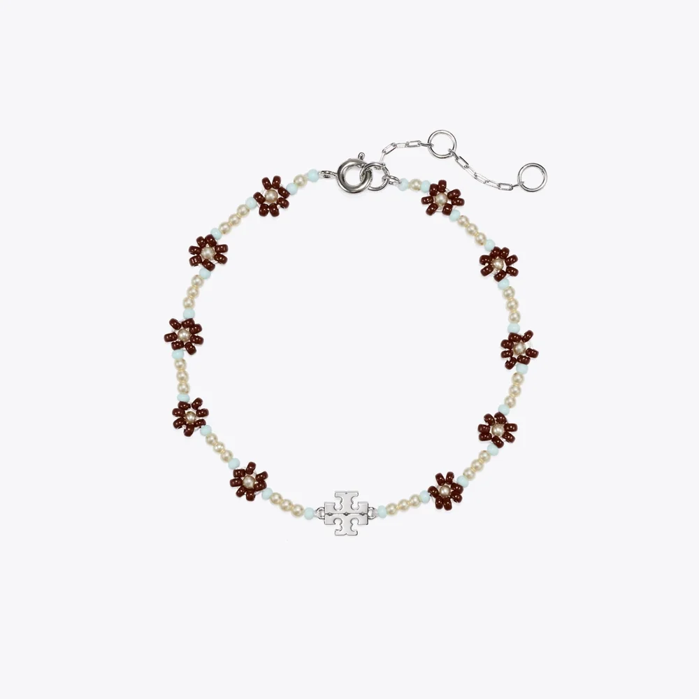 Curiosity Beaded Flower Bracelet