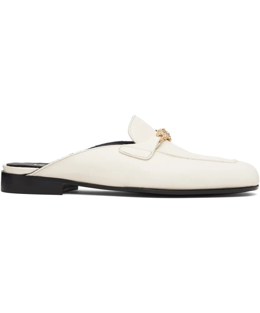 Off-white Medusa Leather Loafers