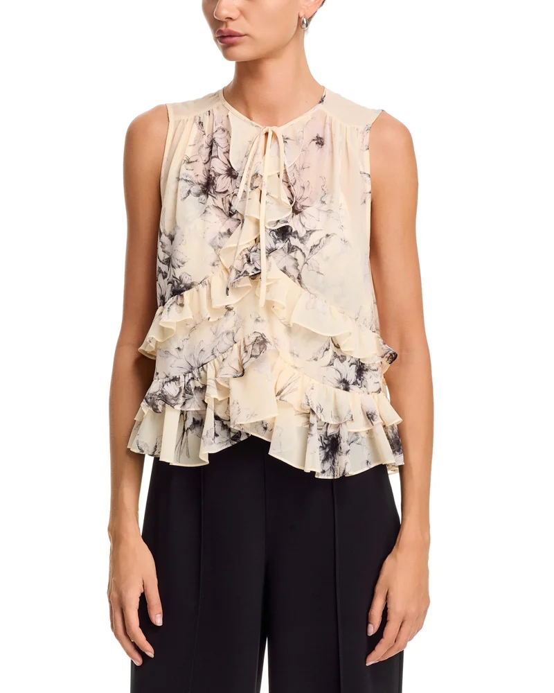 Ariette Ruffled Top
