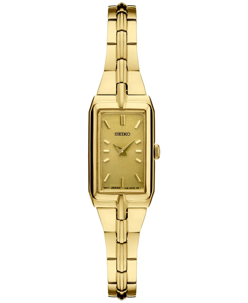 Essential Gold-Tone Stainless Steel Bracelet Watch 15mm