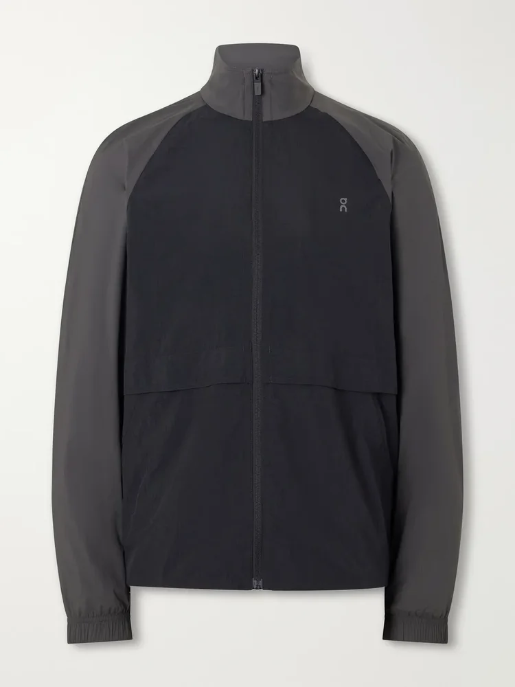 All-Day Crinkled Shell Track Jacket