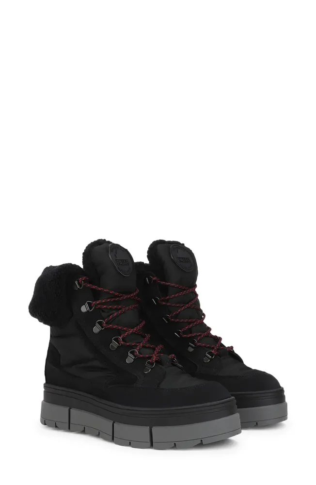 Henta Ice-Gripper Waterproof Insulated Winter Platform Boot
