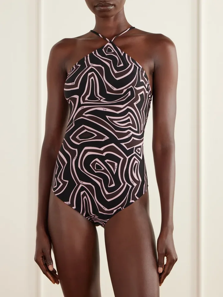 Printed swimsuit