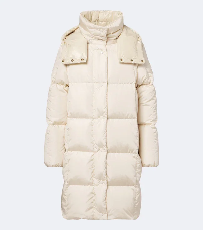 Litte hooded down coat
