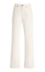 Joan Rigid High-Rise Straight-Leg Jeans