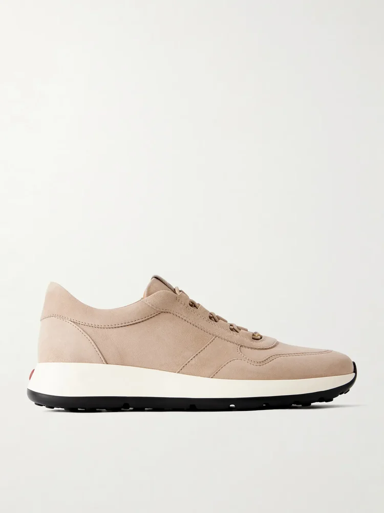 Red Dot nubuck sneakers